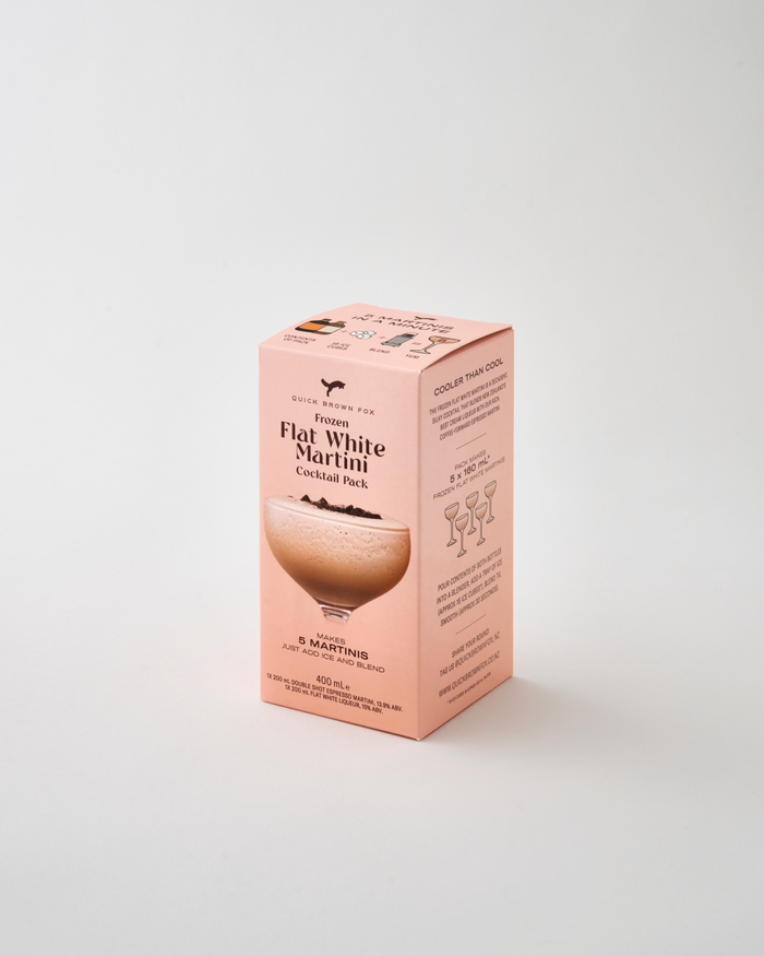 Frozen Flat White Martini Cocktail Pack