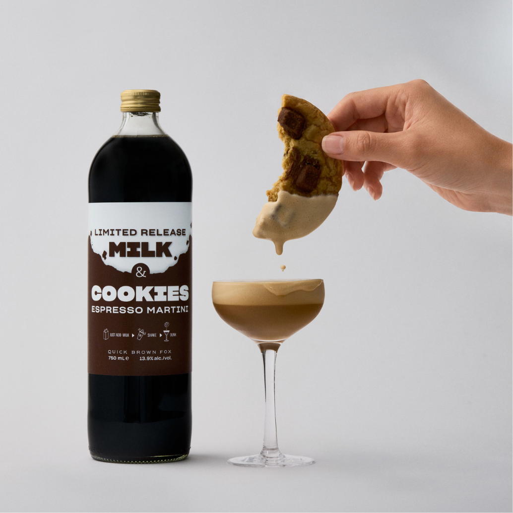 Quick Brown Fox Milk and Cookies Espresso Martini 750ml