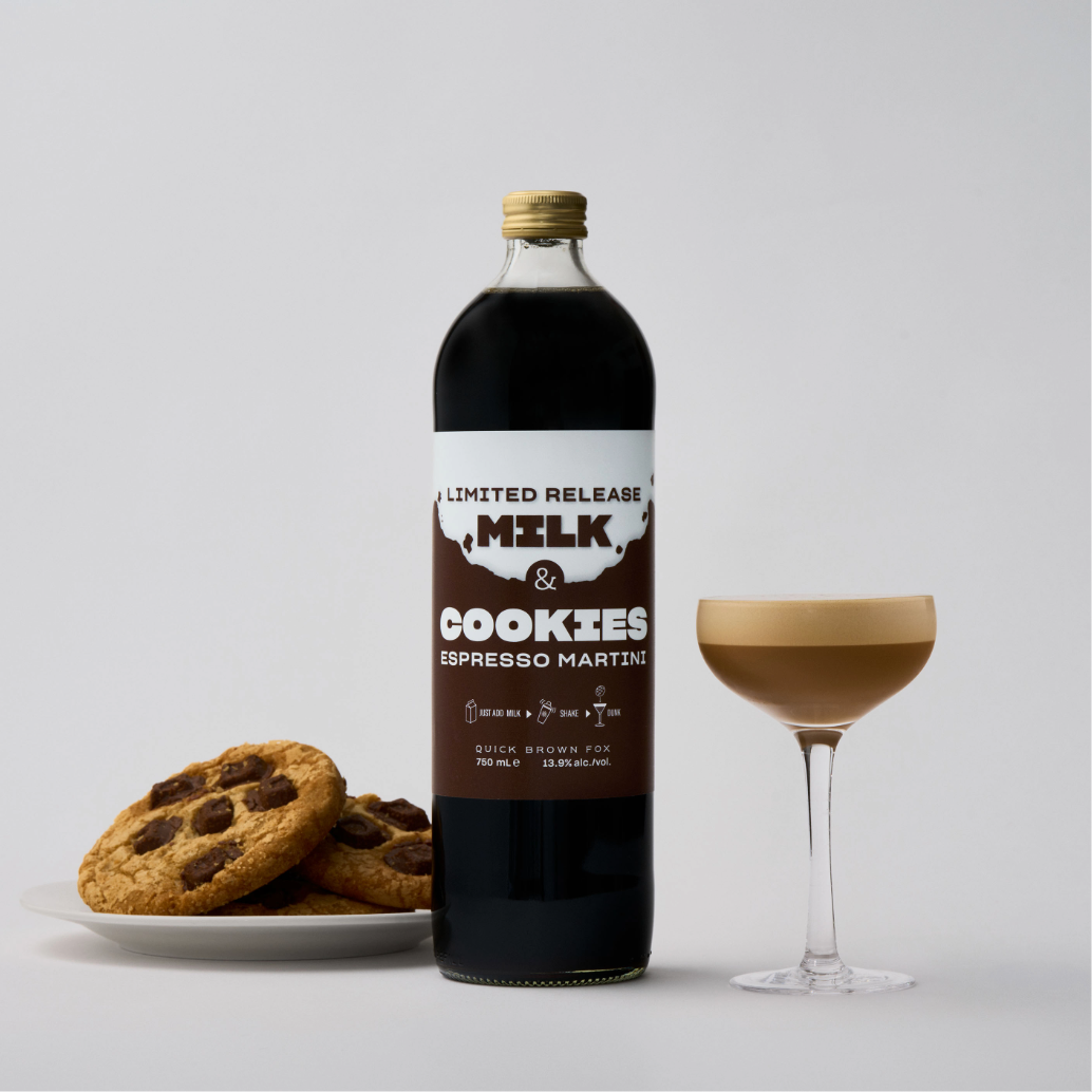 Quick Brown Fox Milk and Cookies Espresso Martini 750ml