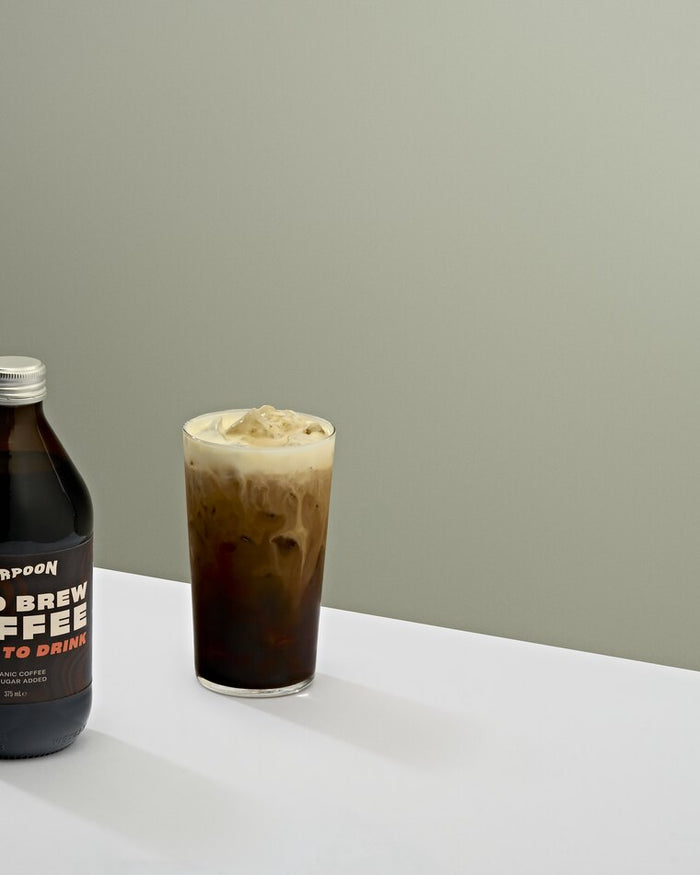 Harpoon Cold Brew iced coffee